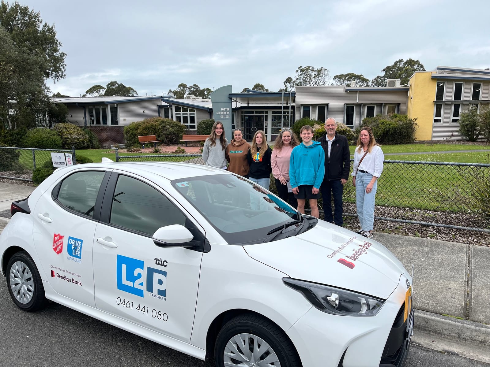 School car recovered