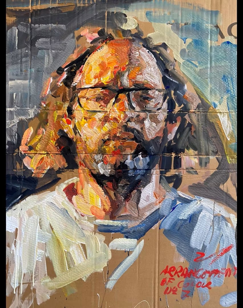 Archibald finalist art workshop in Foster