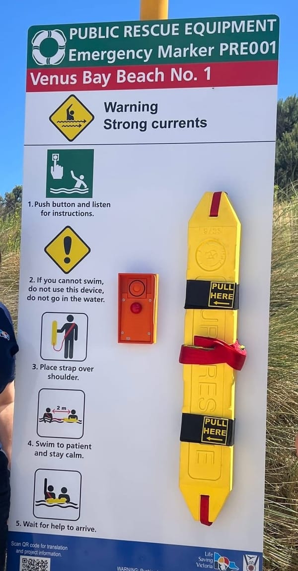 Safer this summer, but South Gippsland waters are among Victoria's deadliest
