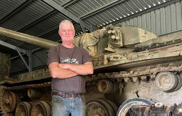 Tanks, therapy and thunder in the Strez Ranges